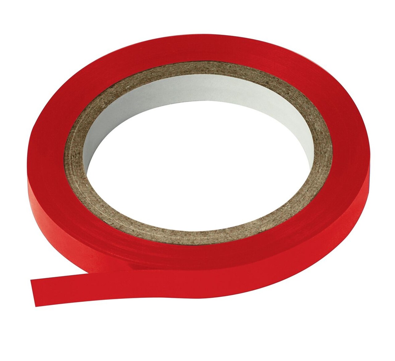 COSCO Art Graphic and Craft Tape Roll, Self-Adhesive, Gloss Red, 1/4" wide x 324" length